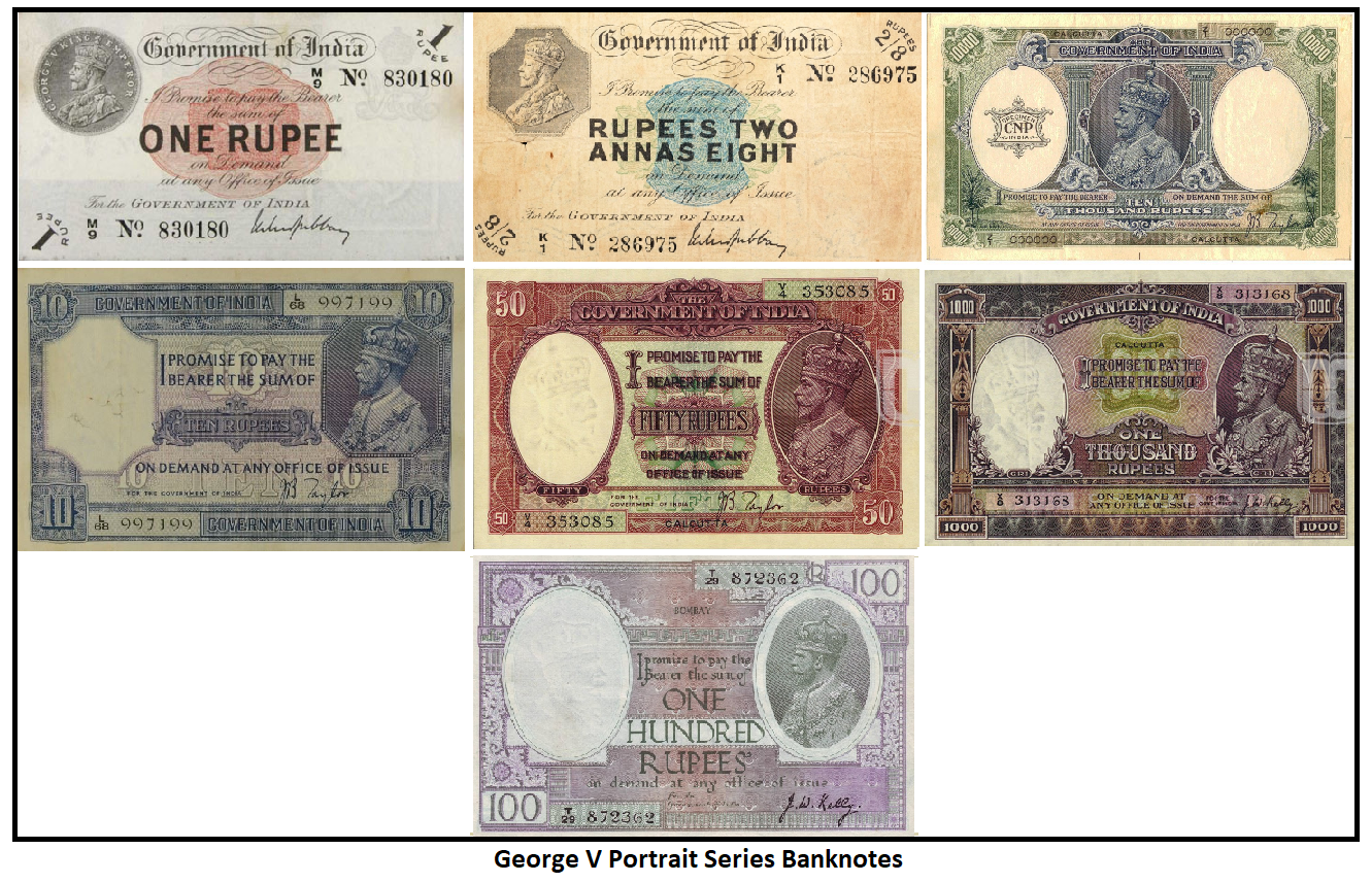 George V banknote series